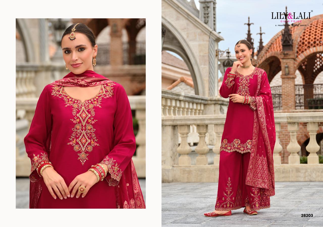 Lily & Lali Suhagini catalog branded kurti wholesaler in surat