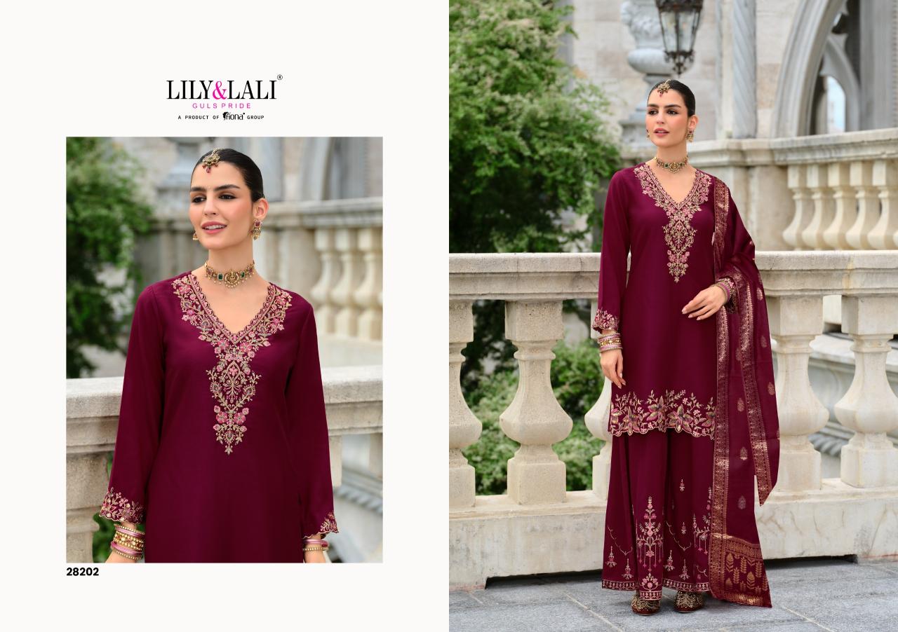 Lily & Lali Suhagini catalog branded kurti wholesaler in surat