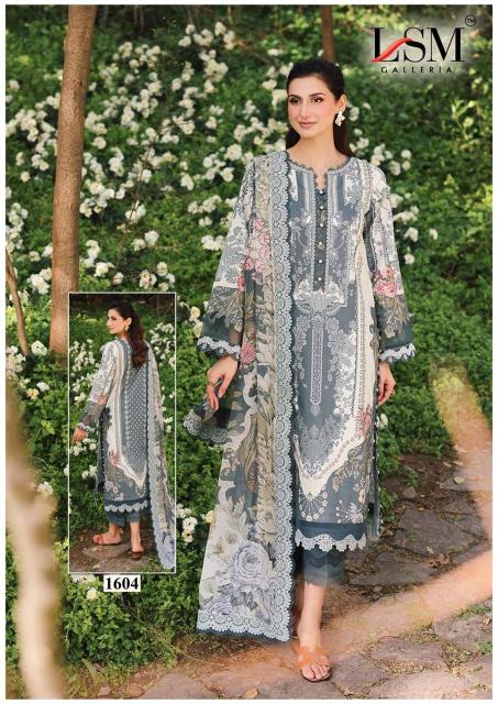 LSM Parian Dream Vol-16 – Karachi Dress Material - Wholesale Catalog