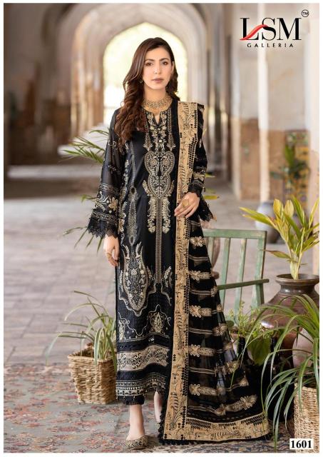 LSM Parian Dream Vol-16 – Karachi Dress Material - Wholesale Catalog