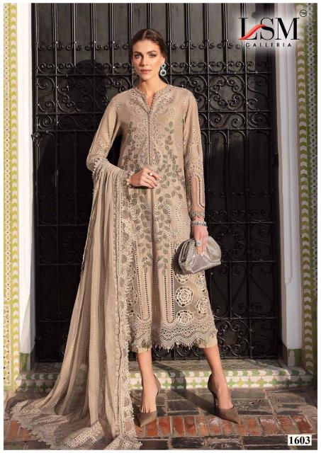 LSM Parian Dream Vol-16 – Karachi Dress Material - Wholesale Catalog