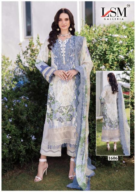 LSM Parian Dream Vol-16 – Karachi Dress Material - Wholesale Catalog