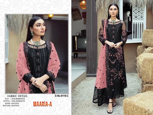 Maaria d 9119 catalog pakistani suits wholesale in india