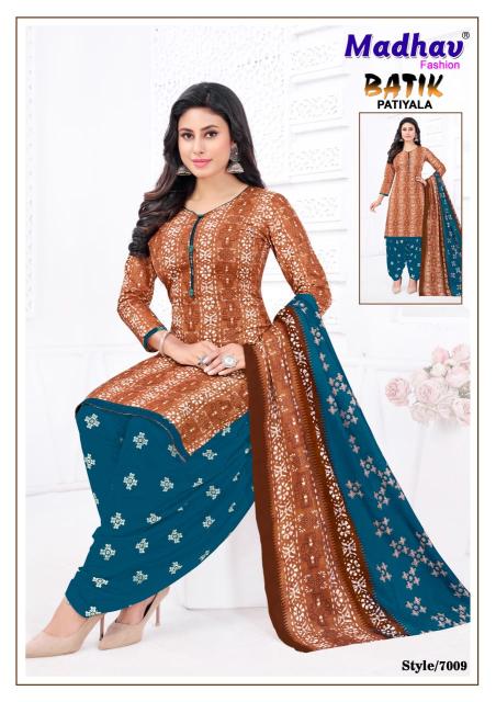 Madhav Batik Vol-7 – Readymade Patiyala Dress - Wholesale Catalog