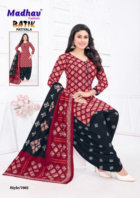 Madhav Batik Vol-7 – Readymade Patiyala Dress - Wholesale Catalog