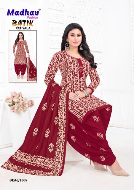Madhav Batik Vol-7 – Readymade Patiyala Dress - Wholesale Catalog