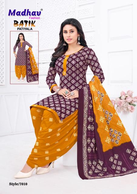 Madhav Batik Vol-7 – Readymade Patiyala Dress - Wholesale Catalog