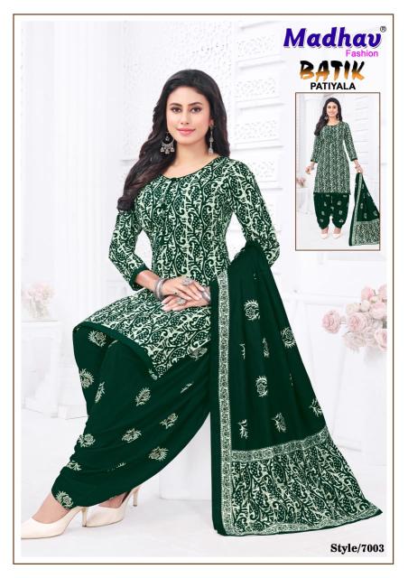 Madhav Batik Vol-7 – Readymade Patiyala Dress - Wholesale Catalog