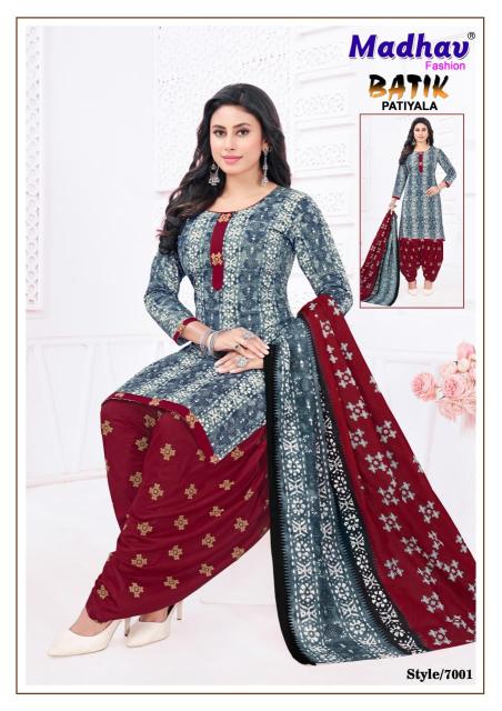 Madhav Batik Vol-7 – Readymade Patiyala Dress - Wholesale Catalog
