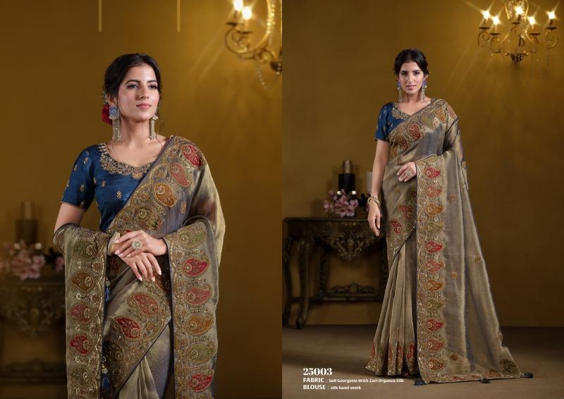 Mahotsav Mohmanthan 25000 Series Rajasvi Catalog surat online saree shopping online 