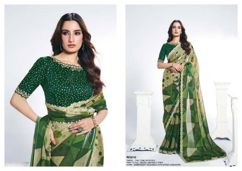 Mahotsav Rang Chatkila 6100 Ananta catalog sarees in surat fabric