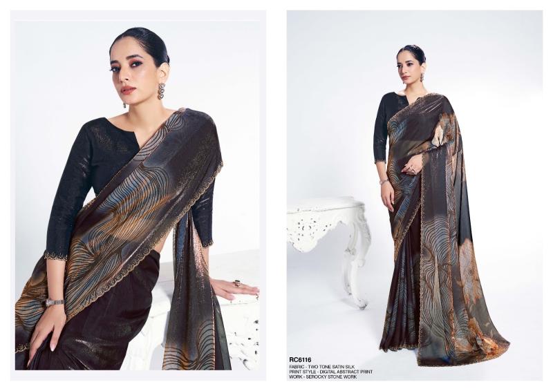 Mahotsav Rang Chatkila 6100 Ananta catalog sarees in surat fabric