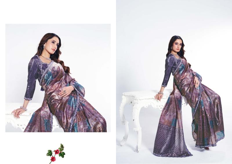 Mahotsav Rang Chatkila 6100 Ananta catalog sarees in surat fabric