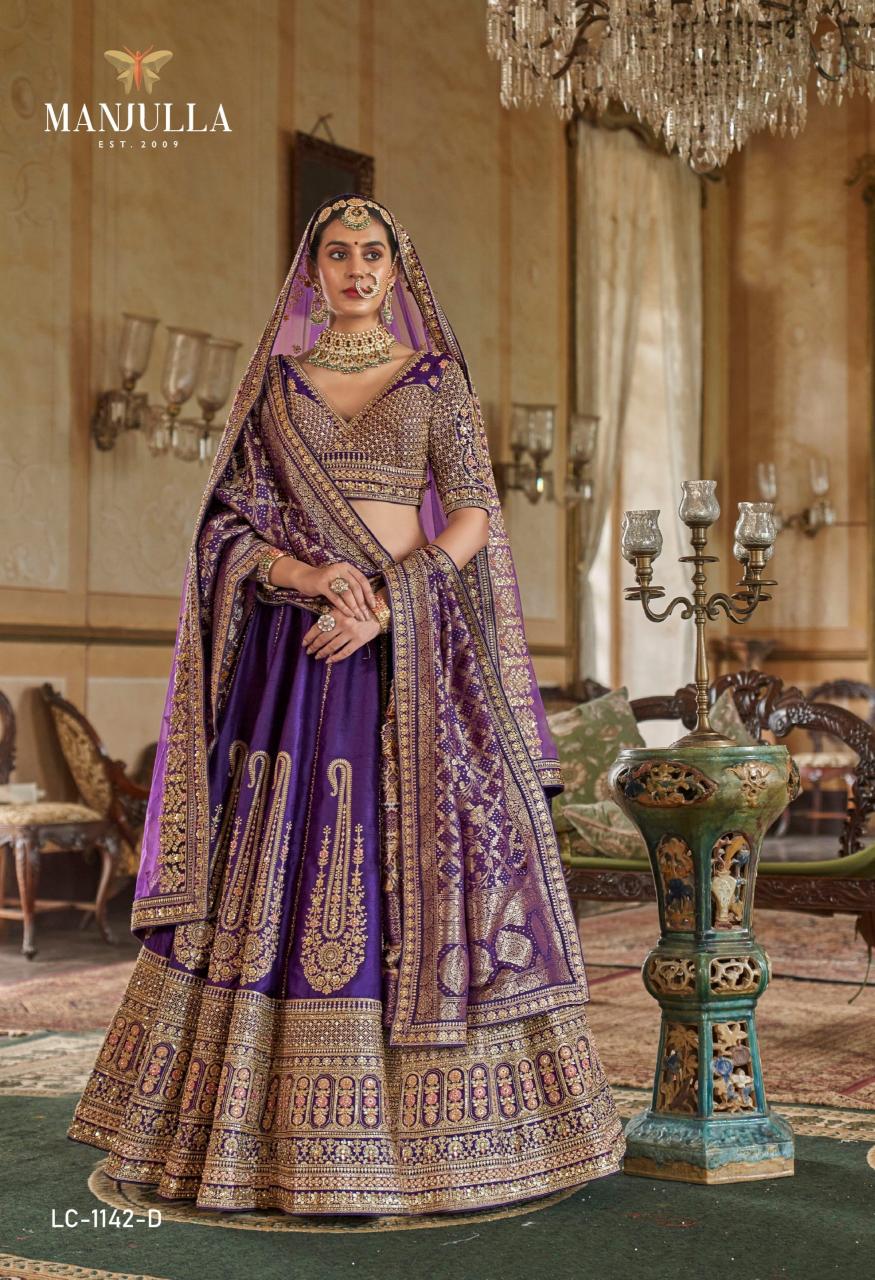 Manjulla Dulhan Vol 1 1142 catalog sabyasachi lehenga india
