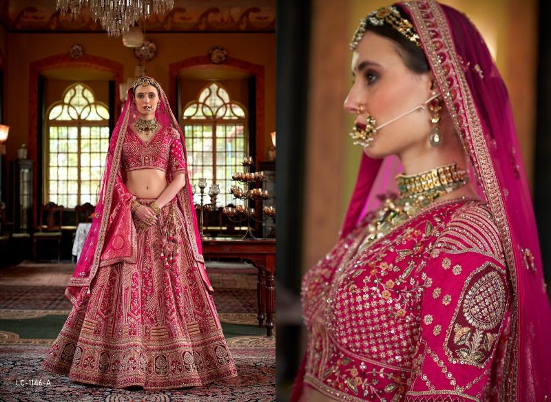 Manjulla Dulhan Vol 3 catalog best bridal lehenga online india