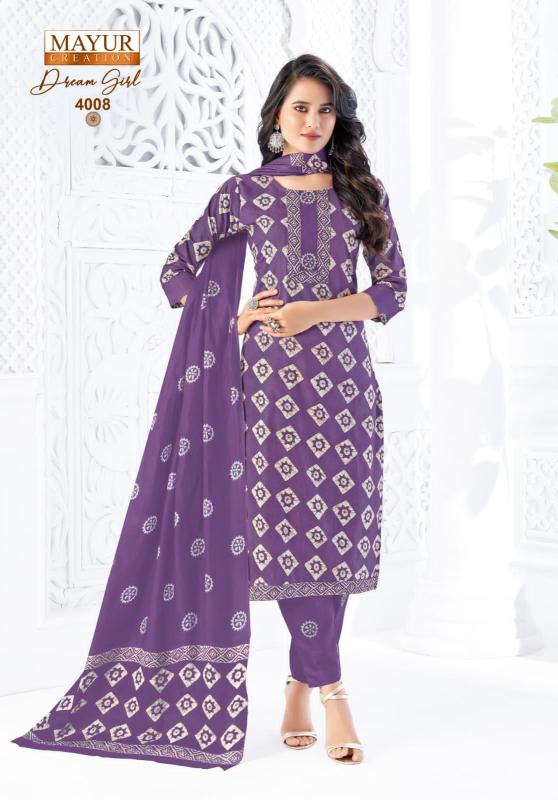 Mayur Dream Girl Vol-4 – Kurti Pant With Dupatta - Wholesale Catalog