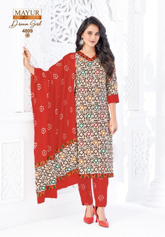 Mayur Dream Girl Vol-4 – Kurti Pant With Dupatta - Wholesale Catalog