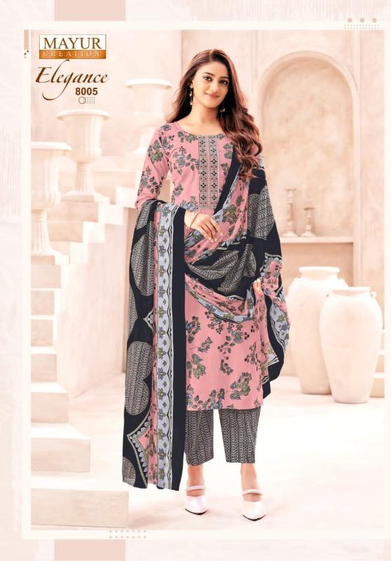 Mayur Elegance Vol-8 – Kurti Pant With Dupatta - Wholesale Catalog