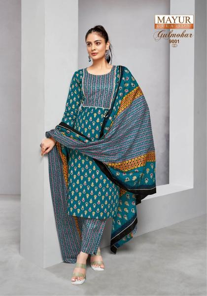 Mayur Gulmohar Vol-9 – Kurti Pant With Dupatta - Wholesale Catalog