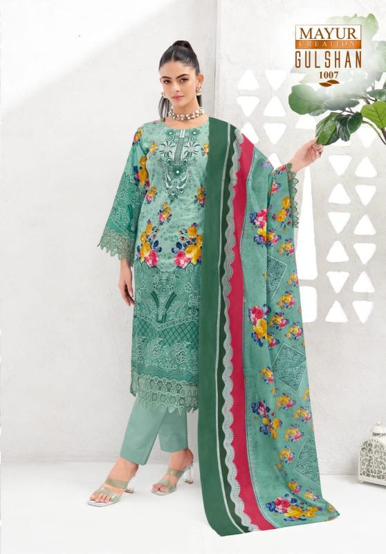 Mayur Gulshan Vol-01 - Karachi Dress Material  - Wholesale Catalog