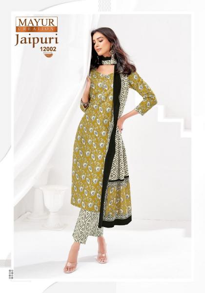 Mayur Jaipuri Vol-12 – Dress Material - Wholesale Catalog