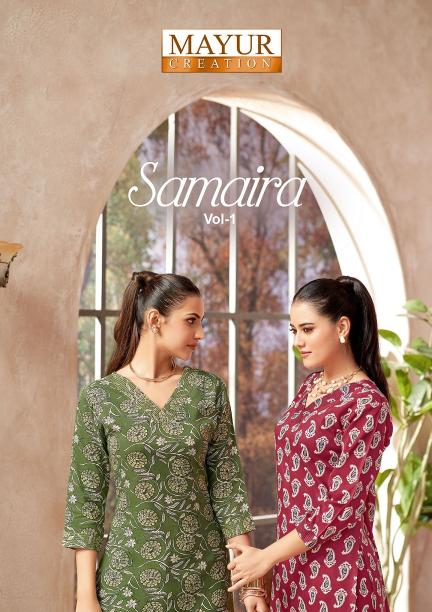 Mayur Samaira Vol-1 – Long Cord Sets - Wholesale Catalog