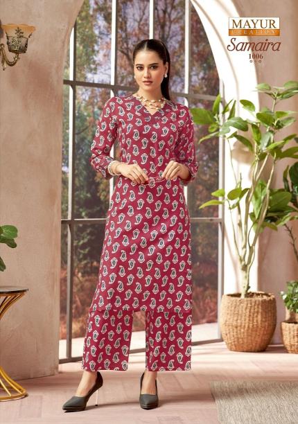 Mayur Samaira Vol-1 – Long Cord Sets - Wholesale Catalog