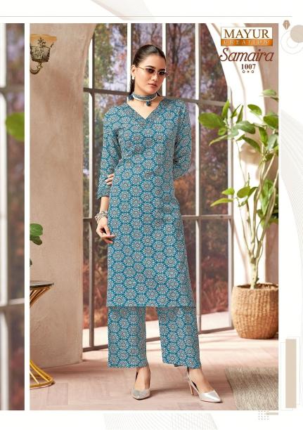 Mayur Samaira Vol-1 – Long Cord Sets - Wholesale Catalog
