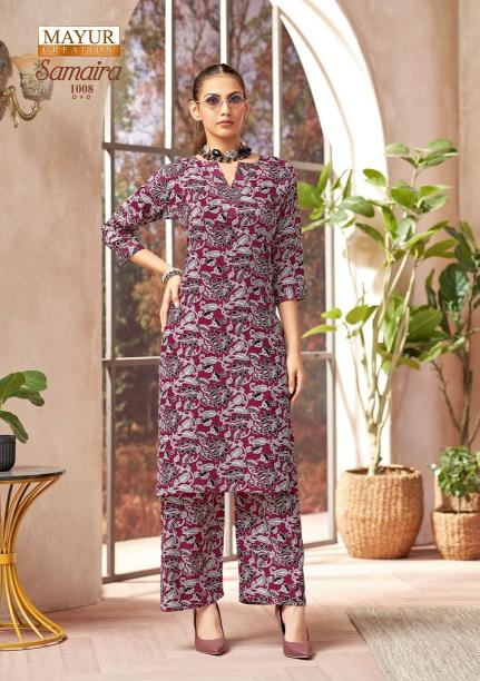 Mayur Samaira Vol-1 – Long Cord Sets - Wholesale Catalog