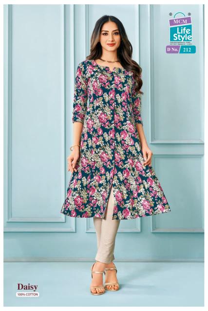 Mcm Daisy Vol-2 – A-Line Kurtis - Wholesale Catalog