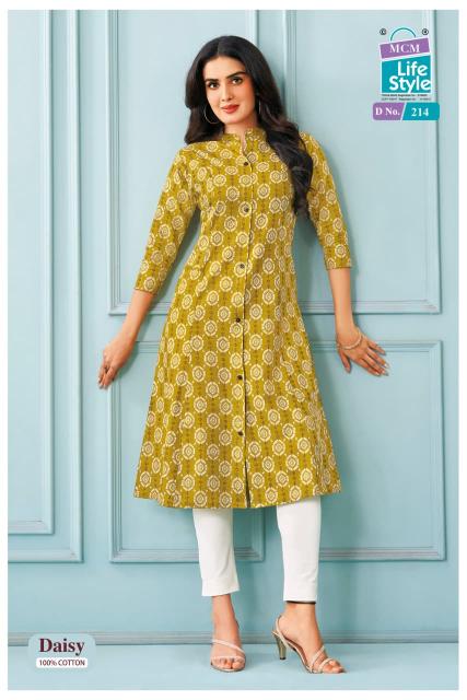 Mcm Daisy Vol-2 – A-Line Kurtis - Wholesale Catalog