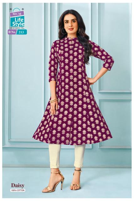 Mcm Daisy Vol-2 – A-Line Kurtis - Wholesale Catalog