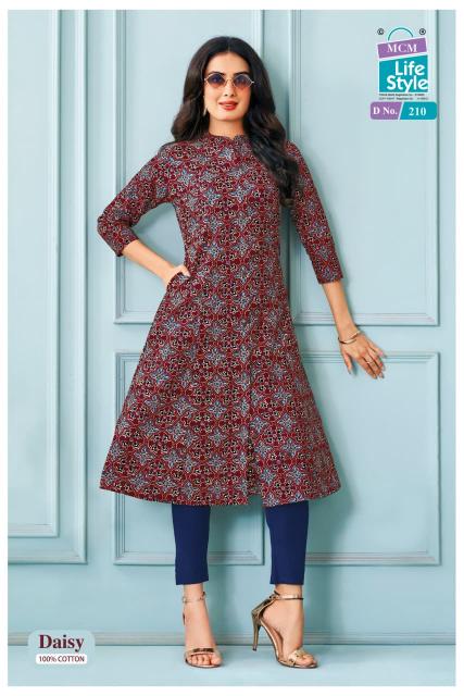 Mcm Daisy Vol-2 – A-Line Kurtis - Wholesale Catalog