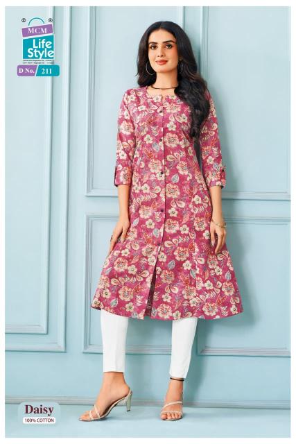 Mcm Daisy Vol-2 – A-Line Kurtis - Wholesale Catalog