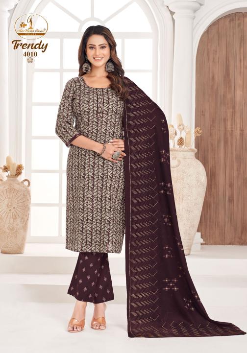 Miss World Trendy Vol-4 – Kurti Pant With Dupatta - Wholesale Catalog