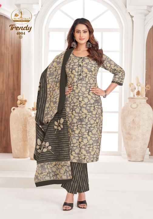 Miss World Trendy Vol-4 – Kurti Pant With Dupatta - Wholesale Catalog