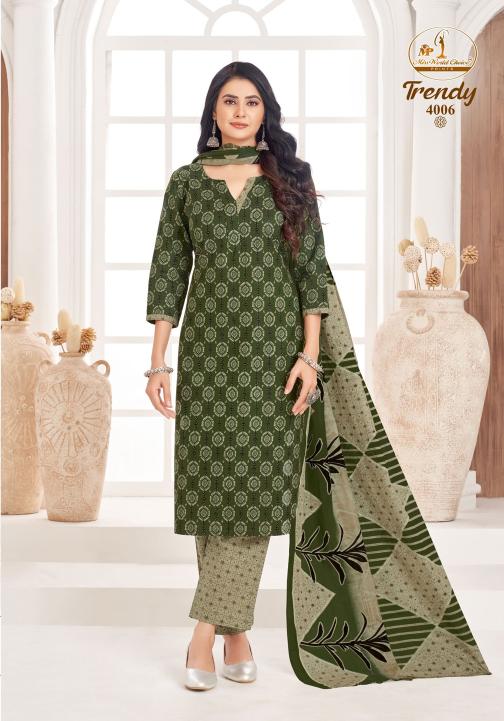 Miss World Trendy Vol-4 – Kurti Pant With Dupatta - Wholesale Catalog