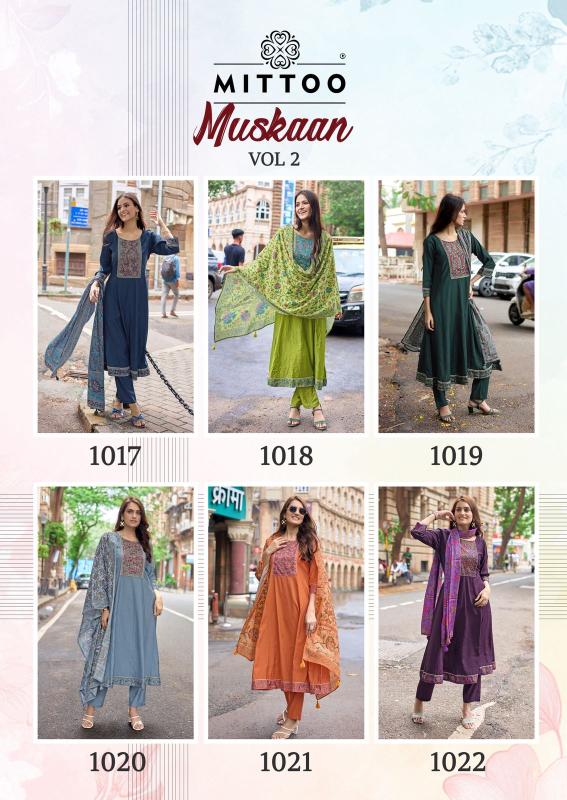 Mittoo Muskaan vol 2 catalog wholesale kurti shops in surat