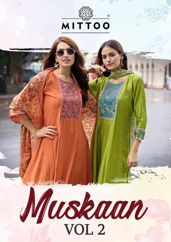 Mittoo Muskaan vol 2 catalog wholesale kurti shops in surat