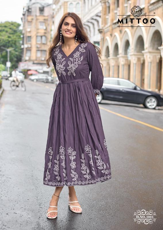 Mittoo Queen catalog surat wholesale long kurti in bangalroe