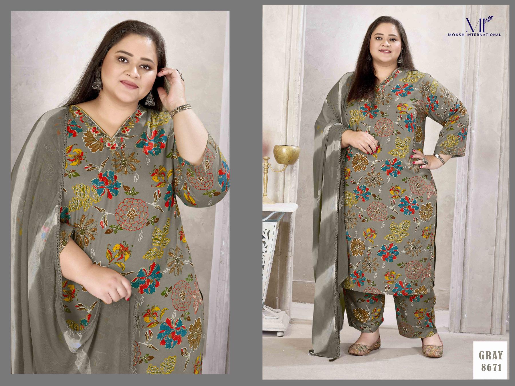 Moksh International Plus Size Glory vol 2 catalog coord set wholesale in delhi