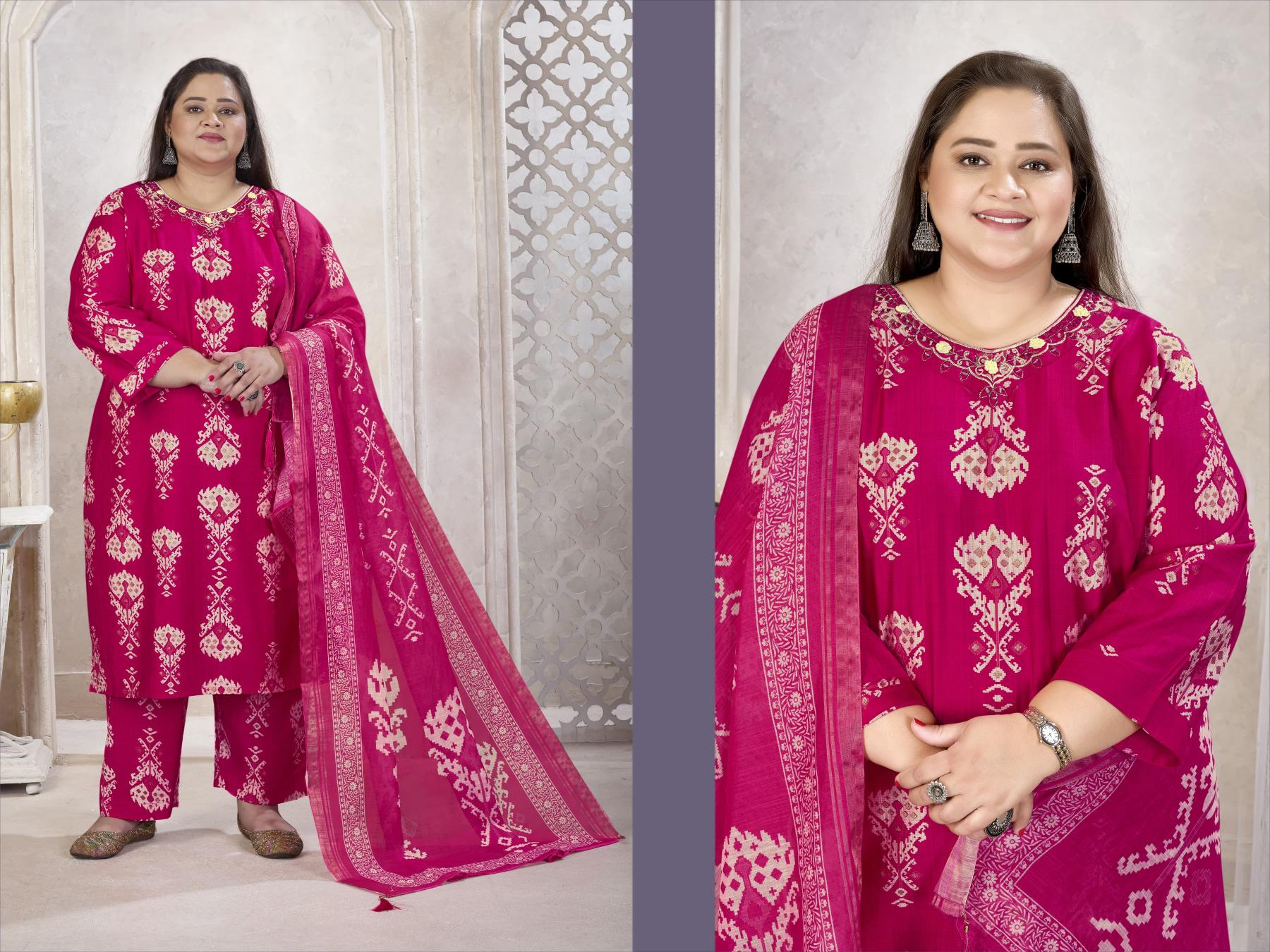 Moksh International Plus Size Glory vol 3 catalog plus size designer kurtis online india