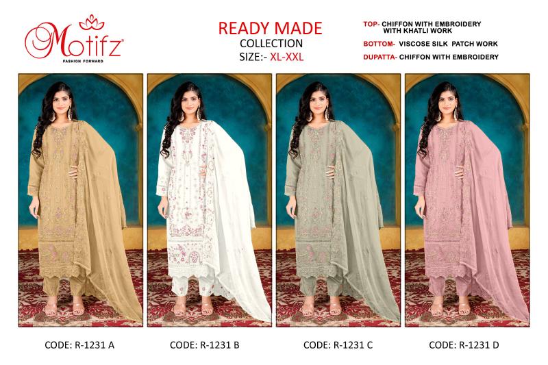 Motifz 1231 catalog wholesale market for pakistani suits in hyderabad
