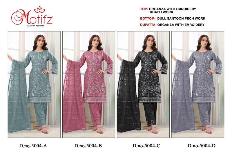 Motifz 5004 catalog pakistani replica suits wholesale surat