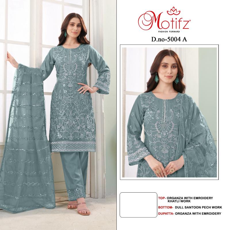 Motifz 5004 catalog pakistani replica suits wholesale surat