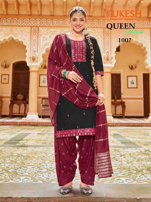 Mukesh Queen Patiyala catalog readymade kurti wholesale market in surat