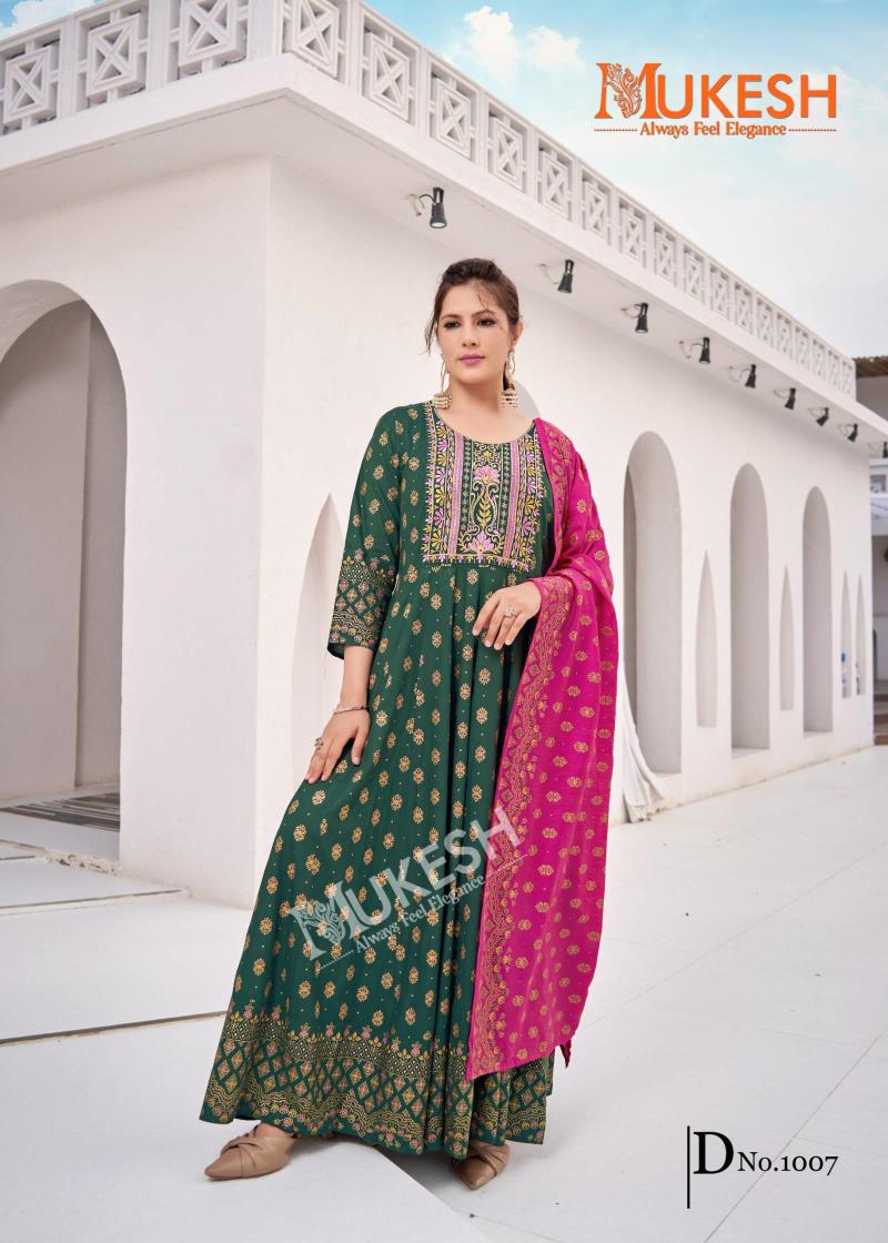 Mukesh Rang Leela catalog kurti surat