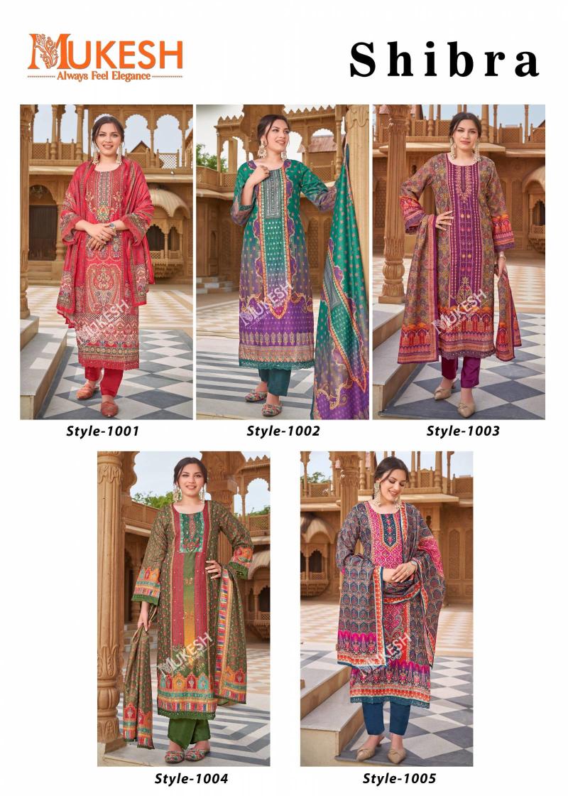 Mukesh Shibra catalog designer kurti wholesale in surat
