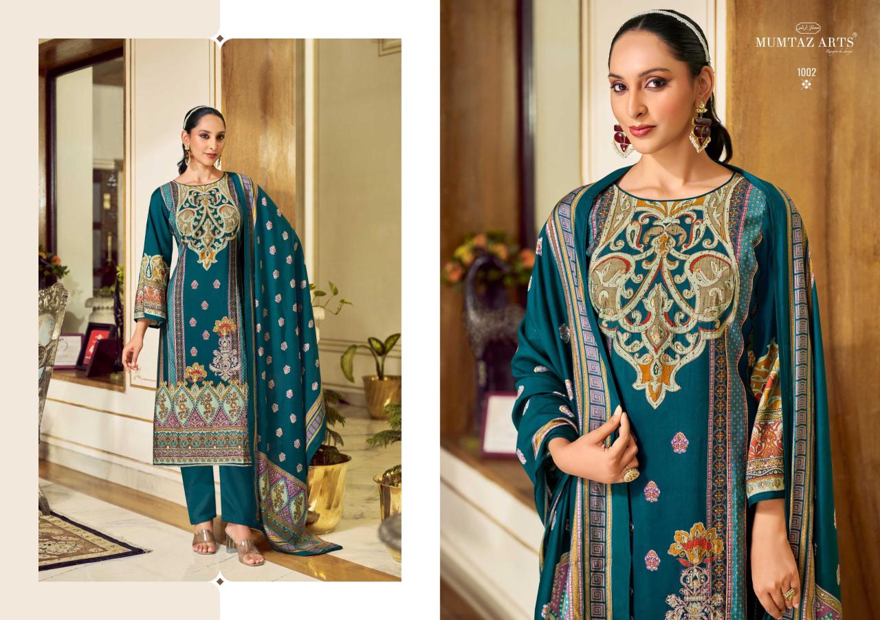 Mumtaz Arts Mehr E Gul catalog wholesale dress material in nashik