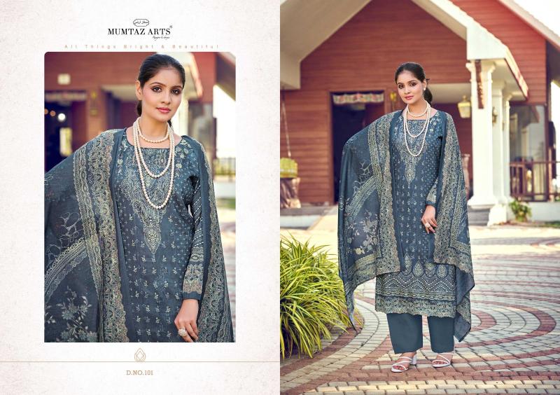 Mumtaz Arts Simran Silk catalog wholesale dress material market in jaipur